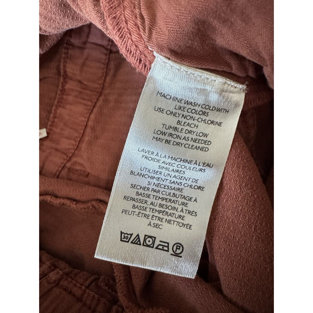 Free People Tahiti Pull-On Cargo Pants Women’s XS Red $138 Retail - Picture 8 of 9
